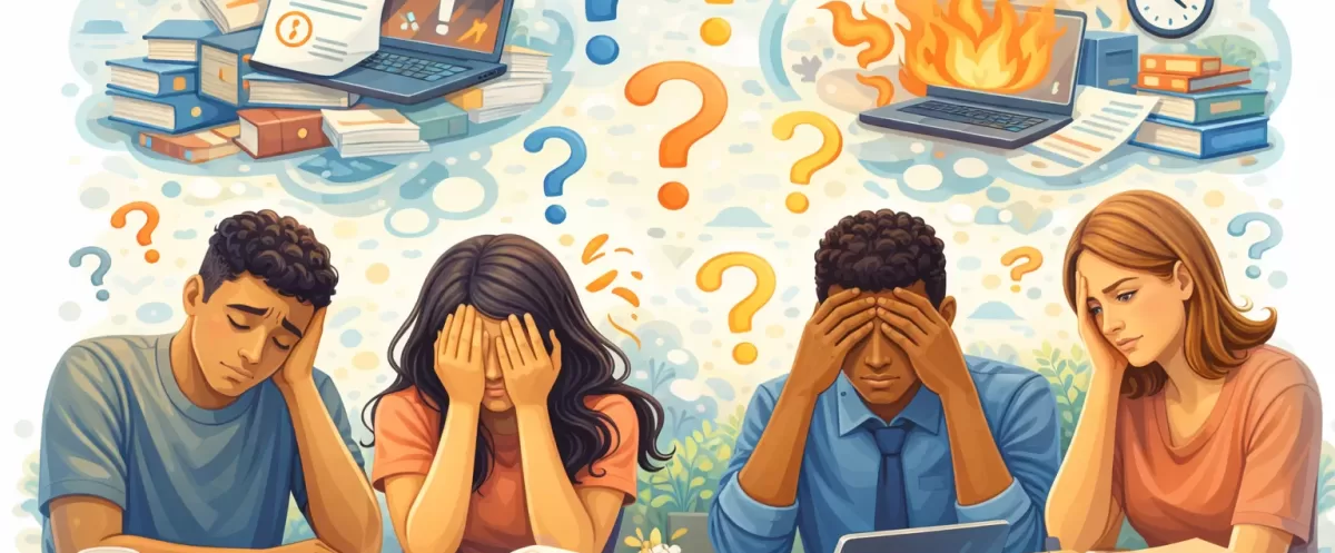 signs of burnout in college students