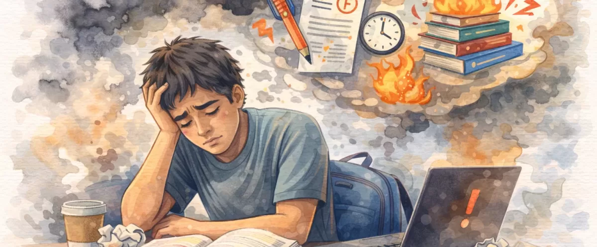 signs of burnout in college students