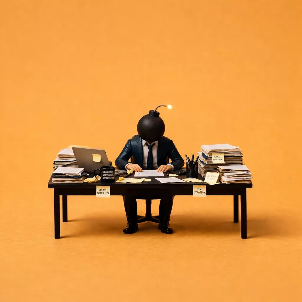 Daily Stress and Burnout in Working Professionals