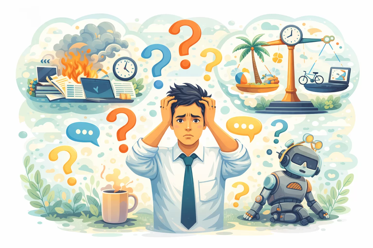 Common Questions About Stress, Burnout, and Work-Life Balance