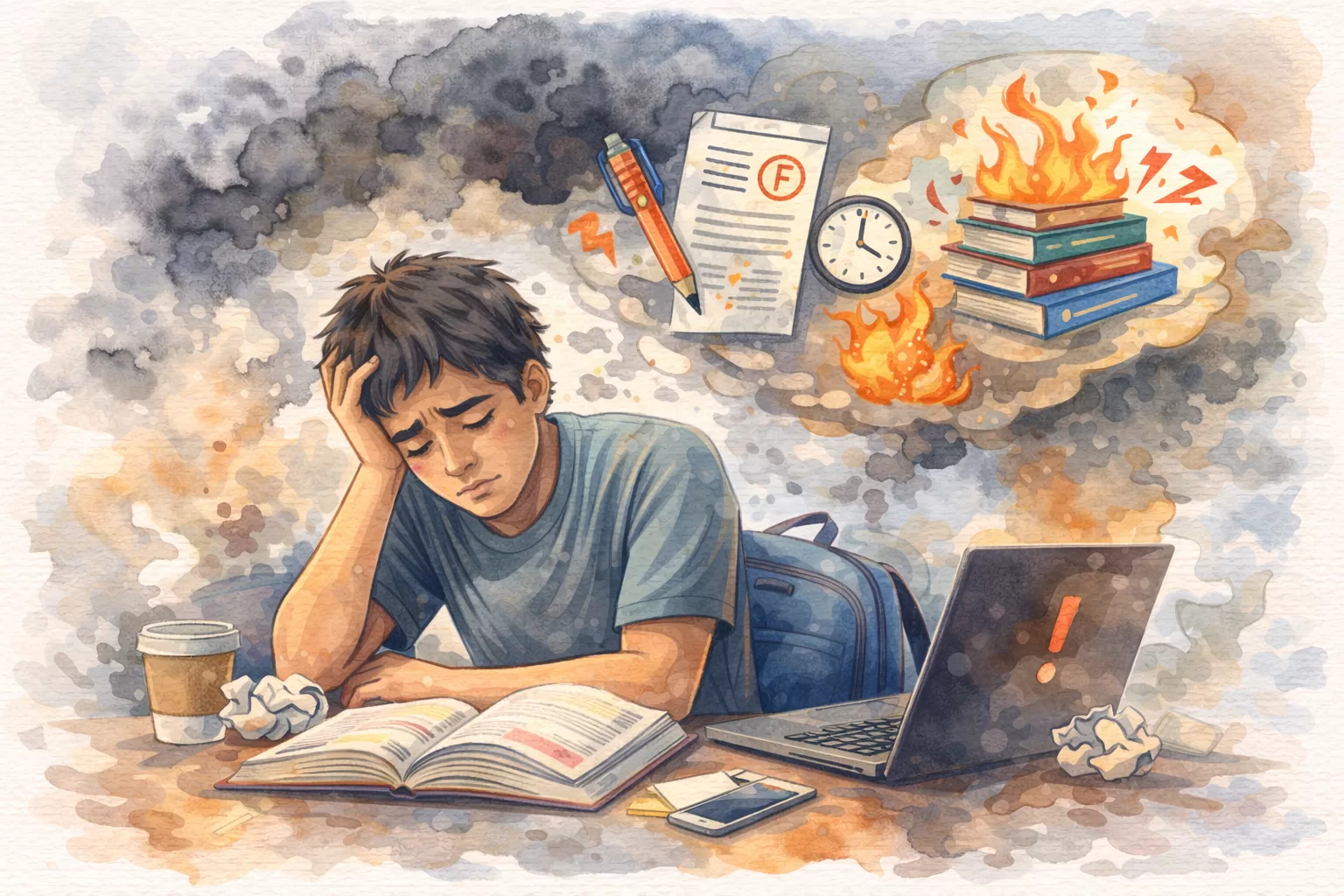 When College Burnout Starts to Take Over
