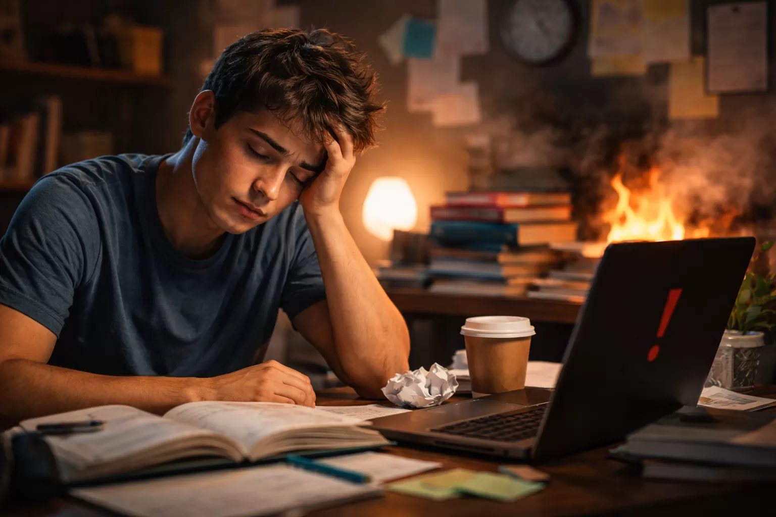 When College Burnout Starts to Take Over