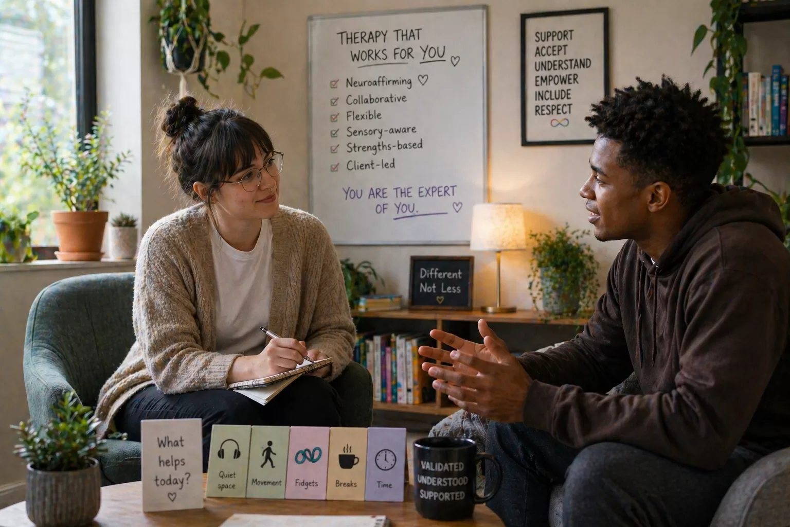 Adapting Therapy for Neurodivergent Clients: What Actually Works
