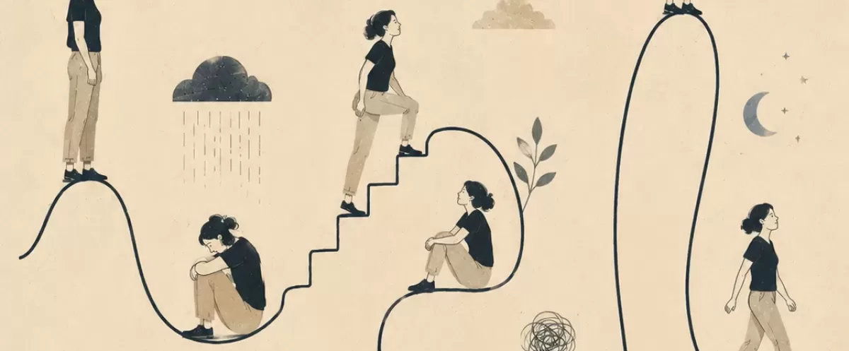 healing is not linear trauma recovery setbacks progress
