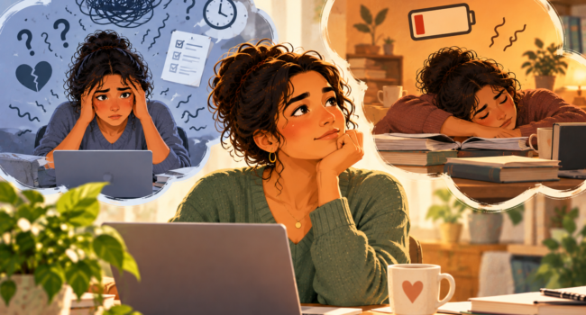anxiety vs burnout difference