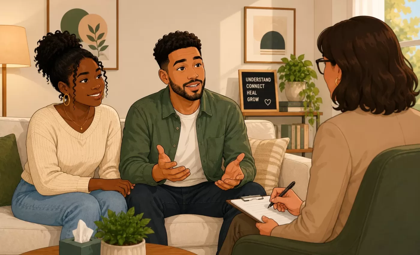 how couples counseling works first session
