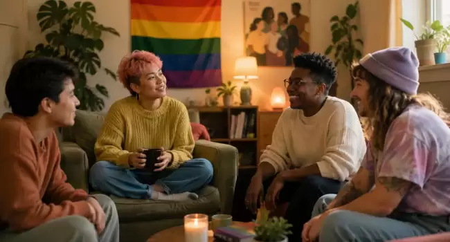 safe spaces LGBTQ mental wellness strategies