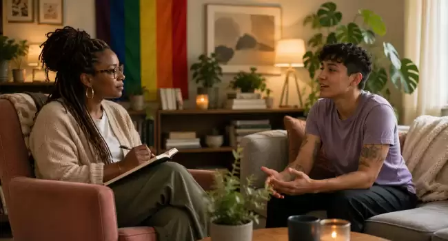 LGBTQ therapy how to find affirming therapist