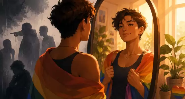 LGBTQ rejection coping building confidence