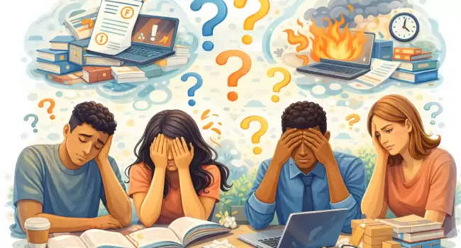 signs of burnout in college students