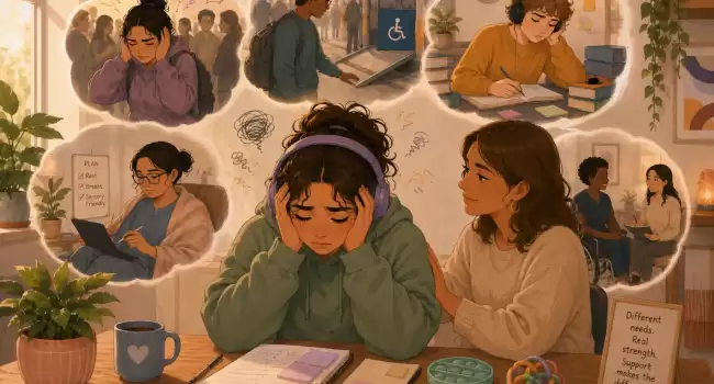 neurodivergent mental health signs beyond everyday stress