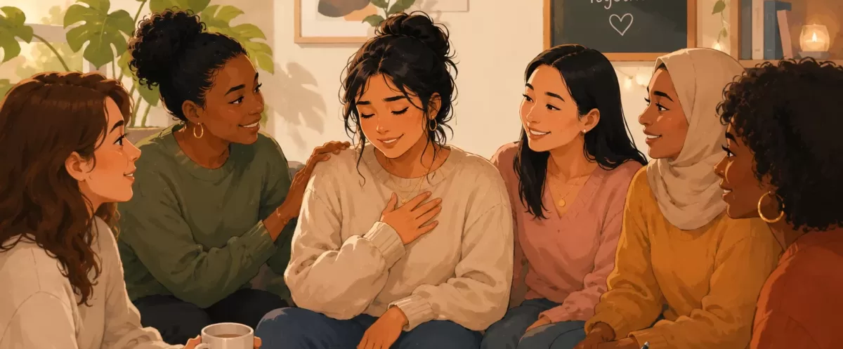 community support mental health healing connection story