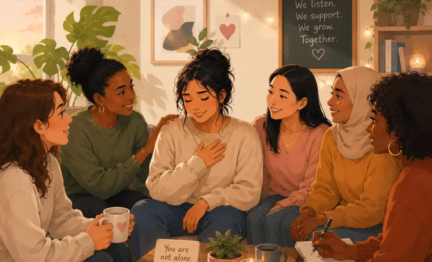 community support mental health healing connection story I Found Strength in My Community": A Story of Healing and Connection