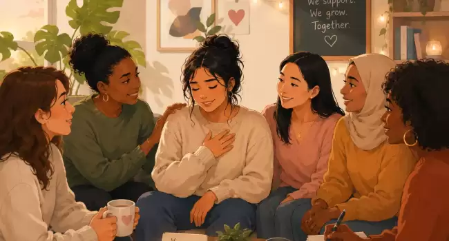 community support mental health healing connection story