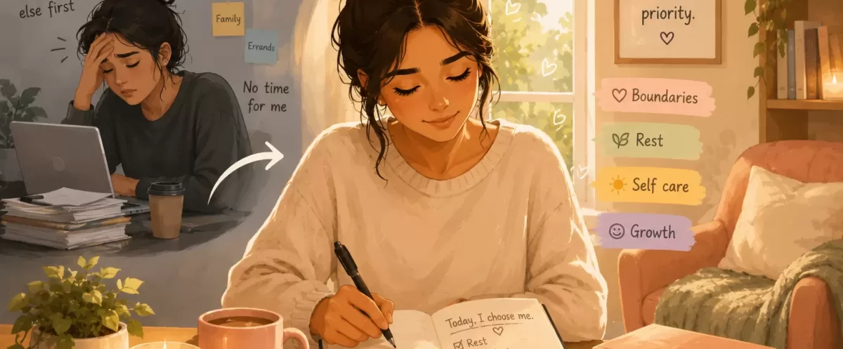 mental health journey BIPOC prioritizing self-care