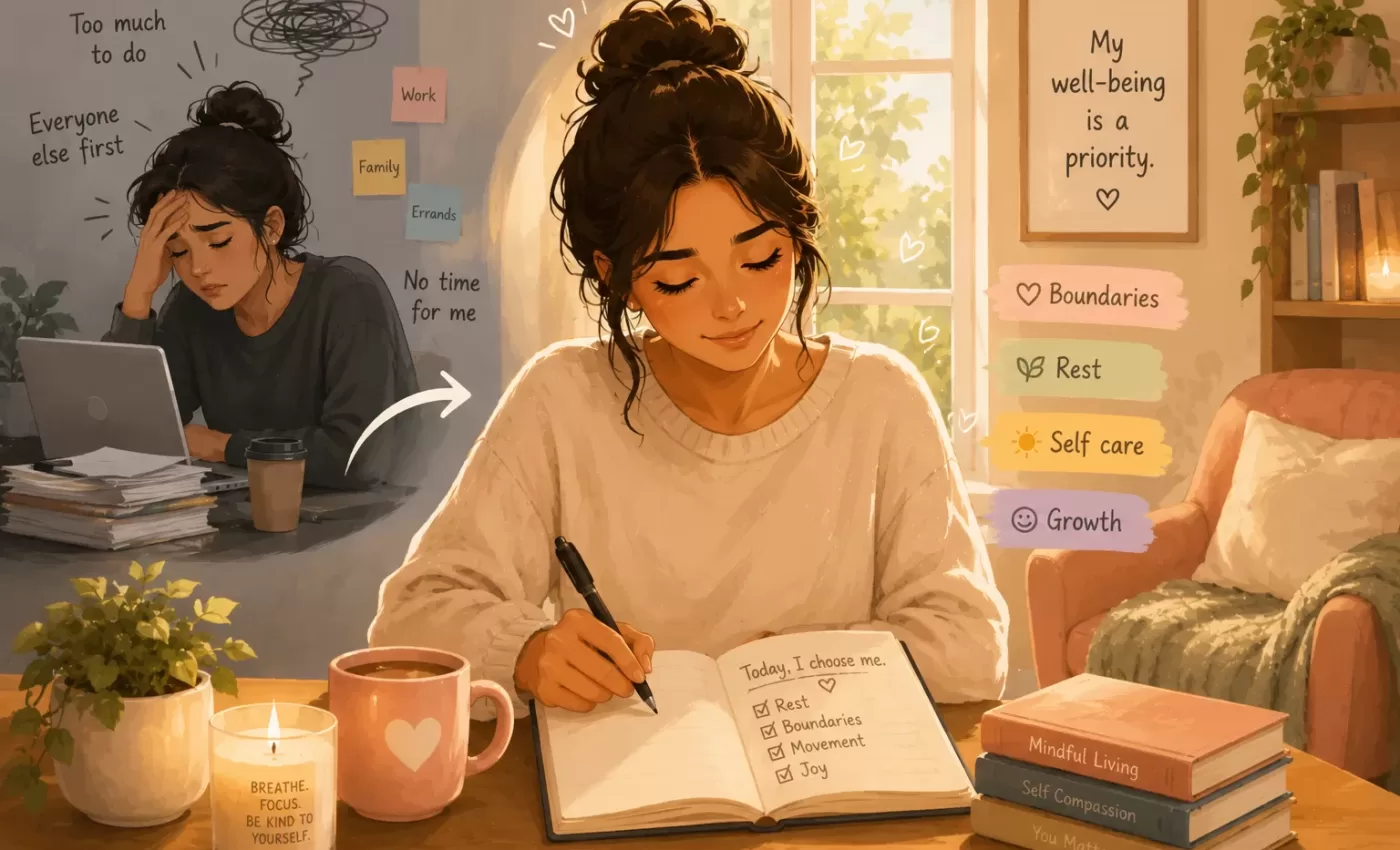 mental health journey BIPOC prioritizing self-care Learning to Prioritize My Mental Health Changed Everything": A Personal Journey