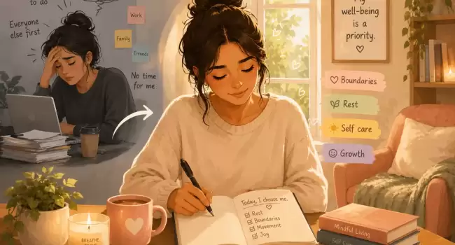 mental health journey BIPOC prioritizing self-care