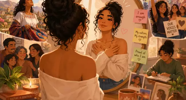 self-acceptance cultural identity confidence mental health