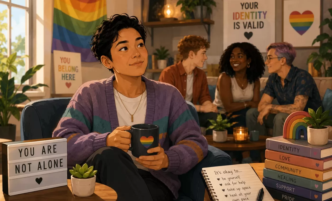 LGBTQ mental health common questions therapy identity