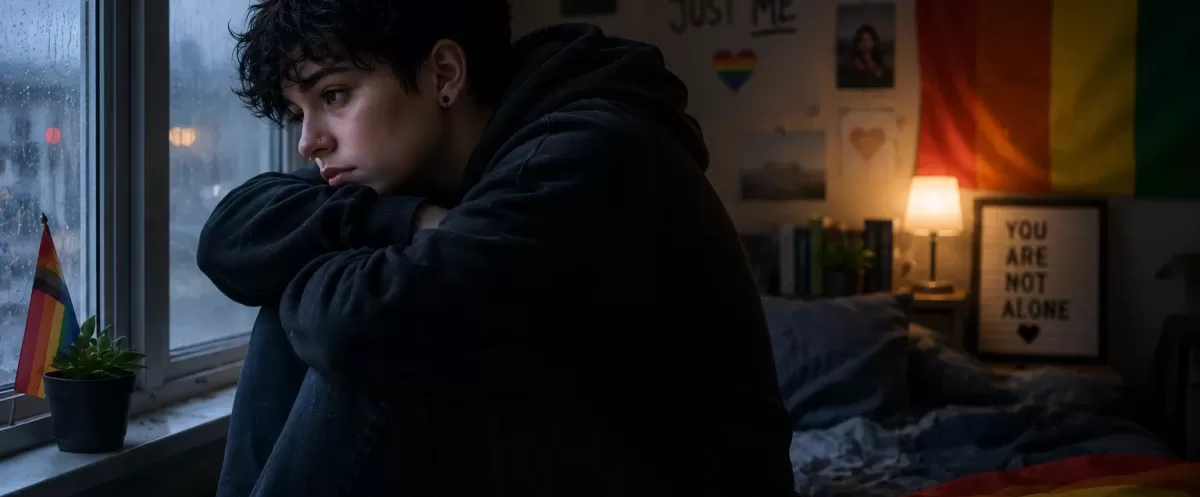 internalized stigma LGBTQ mental health self-acceptance