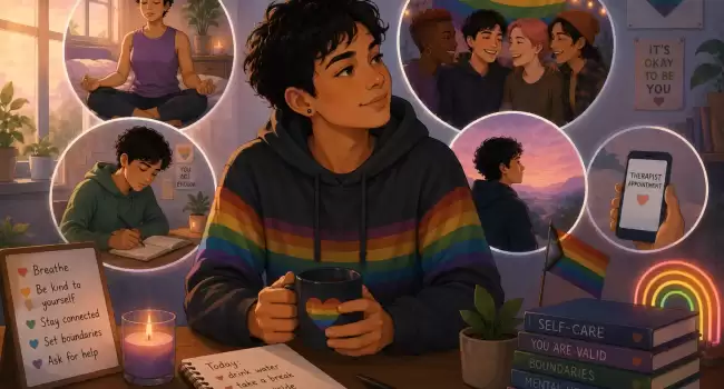 LGBTQ mental health protection coping stress minority stress