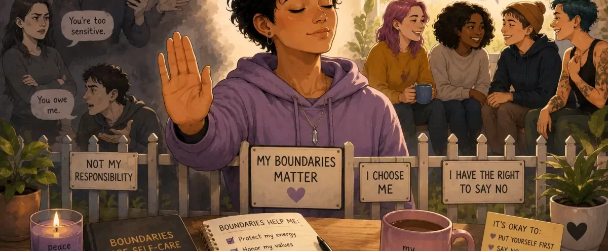 LGBTQ boundaries mental health identity protection