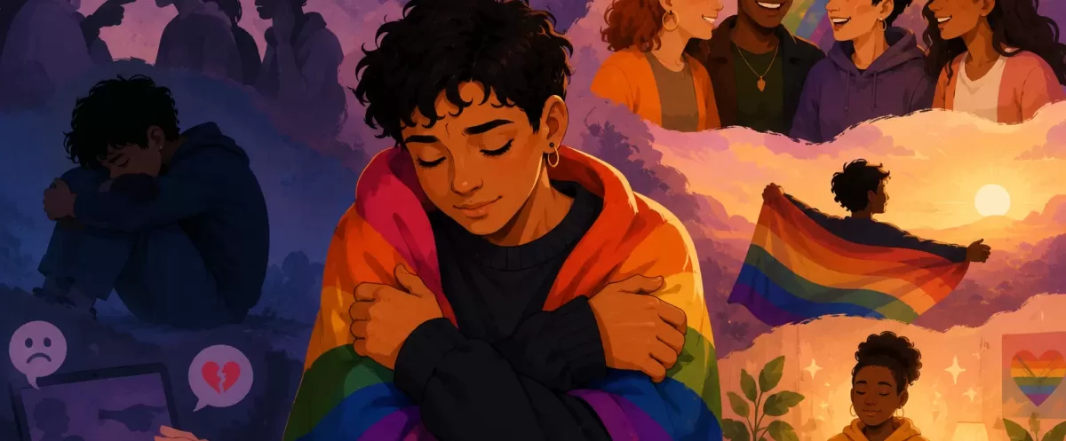 minority stress LGBTQ mental health symptoms