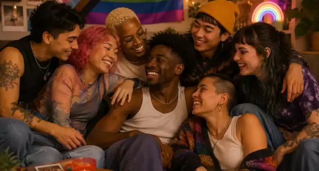 chosen family LGBTQ mental health healing