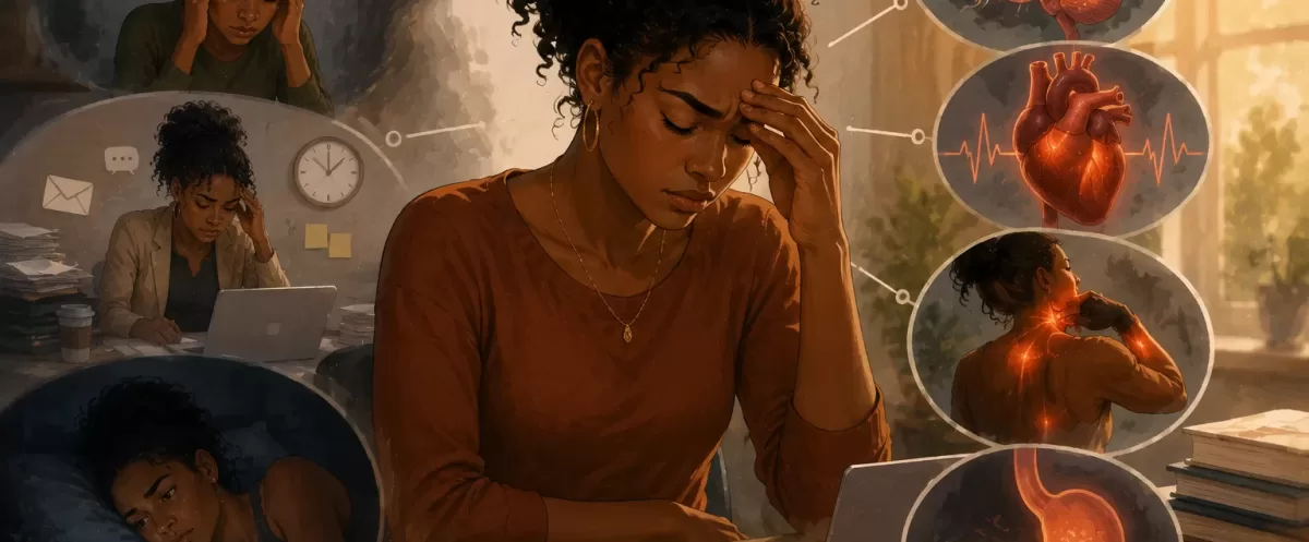 how chronic stress affects mental and physical health