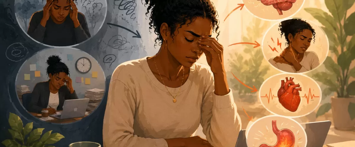 signs stress has become a mental health concern