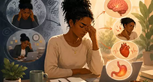 signs stress has become a mental health concern