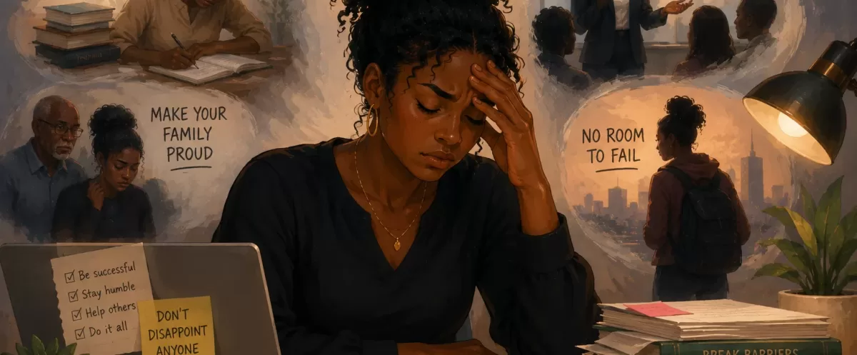 BIPOC mental health pressure working twice as hard