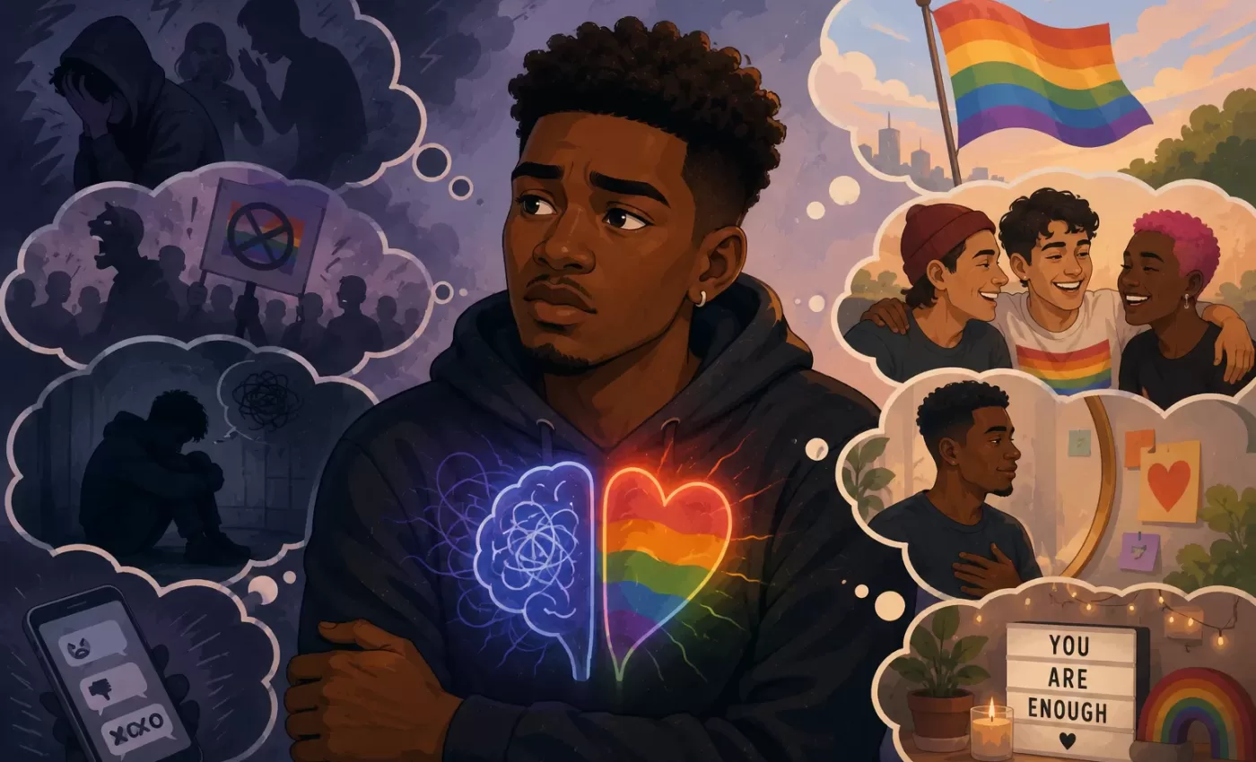 LGBTQ trauma mental health minority stress LGBTQ trauma mental health minority stress
