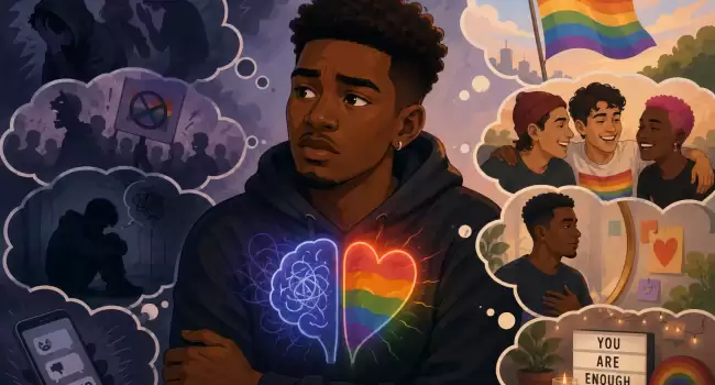 LGBTQ trauma mental health minority stress