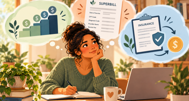 sliding scale superbill therapy reimbursement