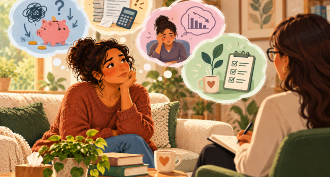 financial anxiety therapy